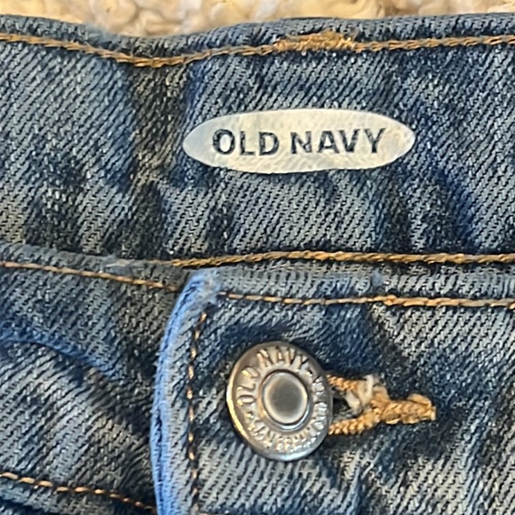 Old Navy High Rise Lola Boyfriend Raw Hem Jeans size 14 - Picture 4 of 15